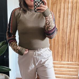 FREE PEOPLE Swith it Up Thermal Long-Sleeve. S